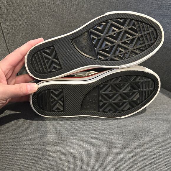 Converse Junior Chuck Taylor Zip Back Hi Top 6Y Sneakers sz 12 - Picture 6 of 6